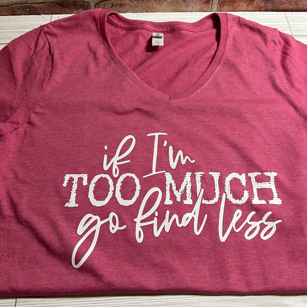 Women’s V-Neck t shirt -go find less